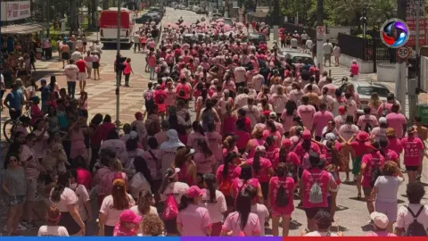 15ª Caminhada do Outubro Rosa acontece neste domingo (18) em Santos