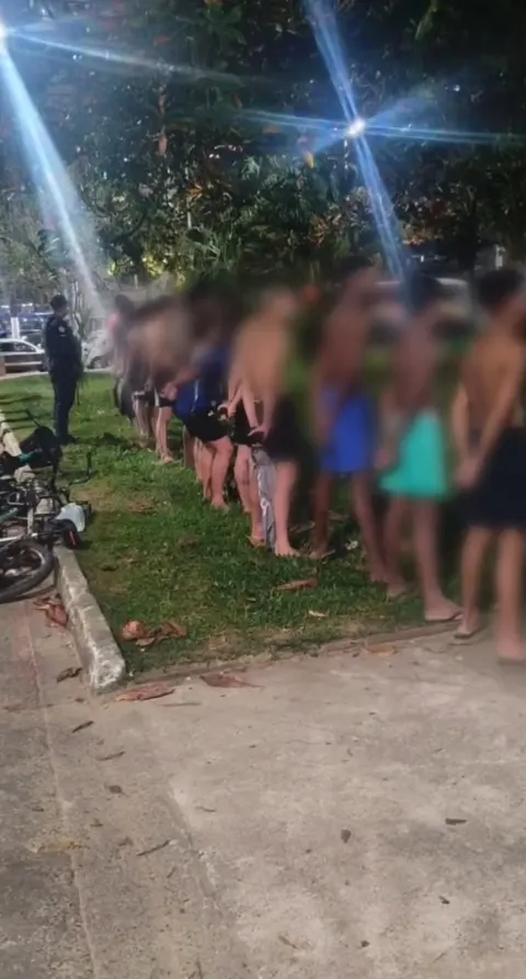 Furto de correntinha mobiliza GCM; Uma pessoa é detida e 15 bicicletas são apreendidas em Santos.