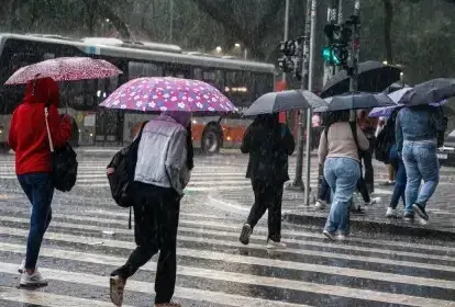 Frente fria muda o tempo e coloca o estado de SP em alerta para temporais a partir desta quinta (23).