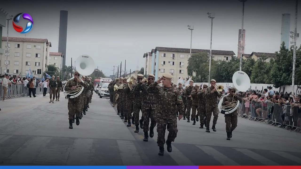 Aniversário de 50 anos da Zona Noroeste de Santos terá desfile cívico-militar, festival gastronômico e atrações para crianças.