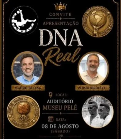Apresentação "DNA Real" no Museu Pelé