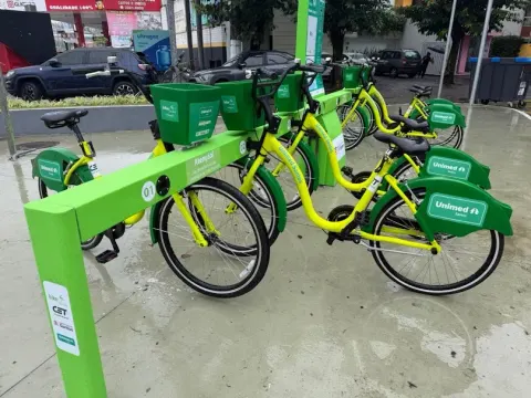Bike Santos terá gratuidade no Dia dos Pais (9) e em comemoração ao dia Nacional do Ciclista (16).