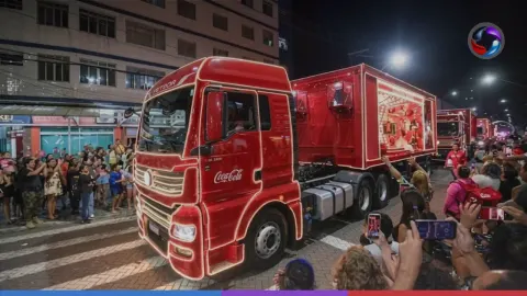 Caravana de Natal da Coca-Cola confirma passagem por Praia Grande, Guarujá e São Vicente