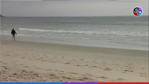 Corpo é encontrado na praia de Pernambuco, no Guarujá