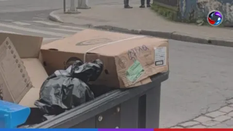Fiscalização flagra descarte irregular em dois pontos de Santos.