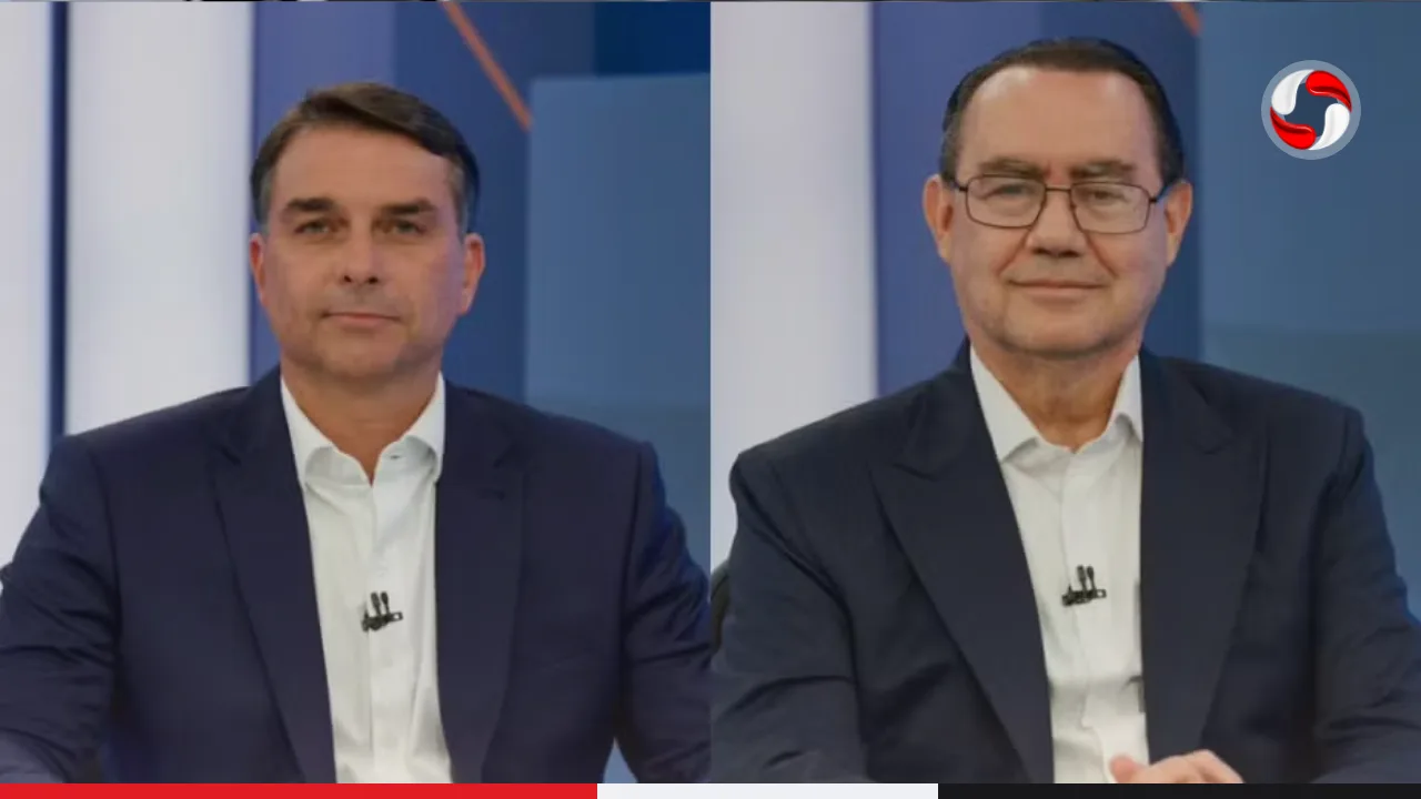 Flávio Bolsonaro amplia apoios com adesão de augusto Cury e de partidos. O candidato recebeu apoio também de Ronaldo Caiado, Romeu Zema e Clariana Barão.