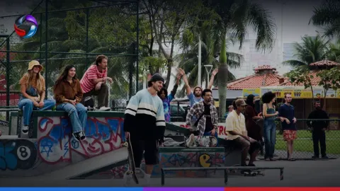 José Loreto ganha prêmio de melhor ator por interpretar cantor Chorão em filme gravado em São Vicente.