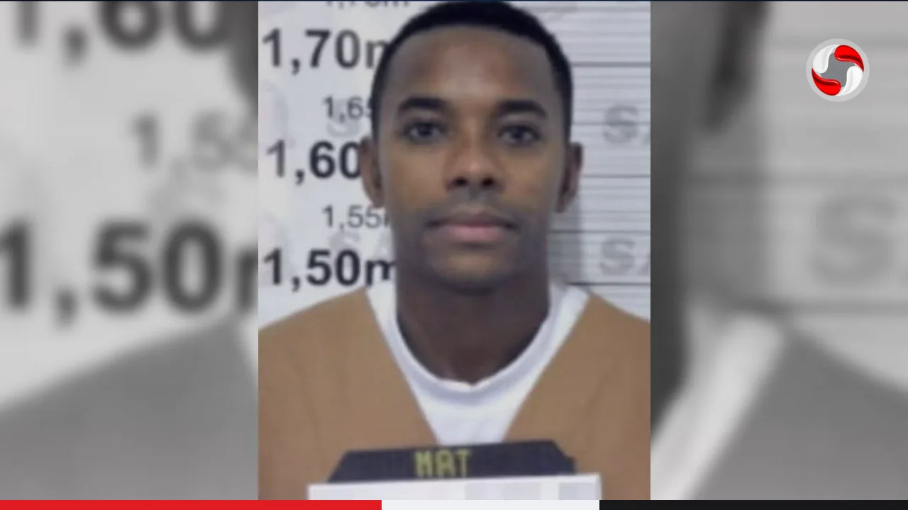 Justiça reduz pena de Robinho em mais 72 dias por trabalho e estudos.