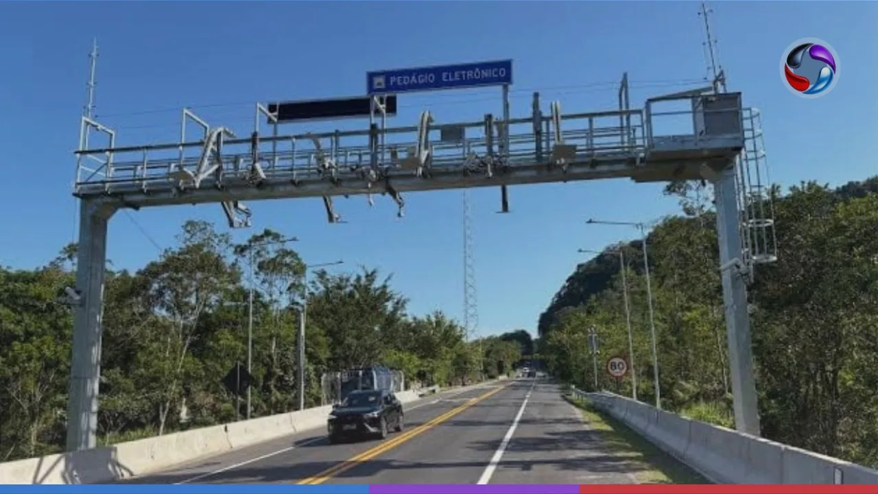 Pedágios eletrônicos da CNL ficam 4,58% mais caros a partir de domingo (1).