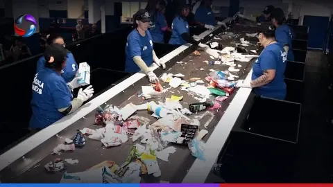Santos inaugura espaço para ampliar reciclagem na cidade.