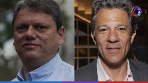 Tarcísio de Freitas amplia vantagem em nova pesquisa de intenção de votos com eleitores santistas.