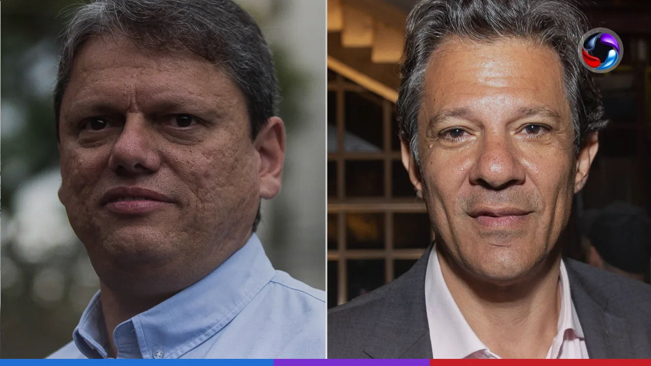 Tarcísio de Freitas amplia vantagem em nova pesquisa de intenção de votos com eleitores santistas.